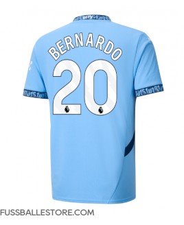 Günstige Manchester City Bernardo Silva #20 Heimtrikot 2024-25 Kurzarm